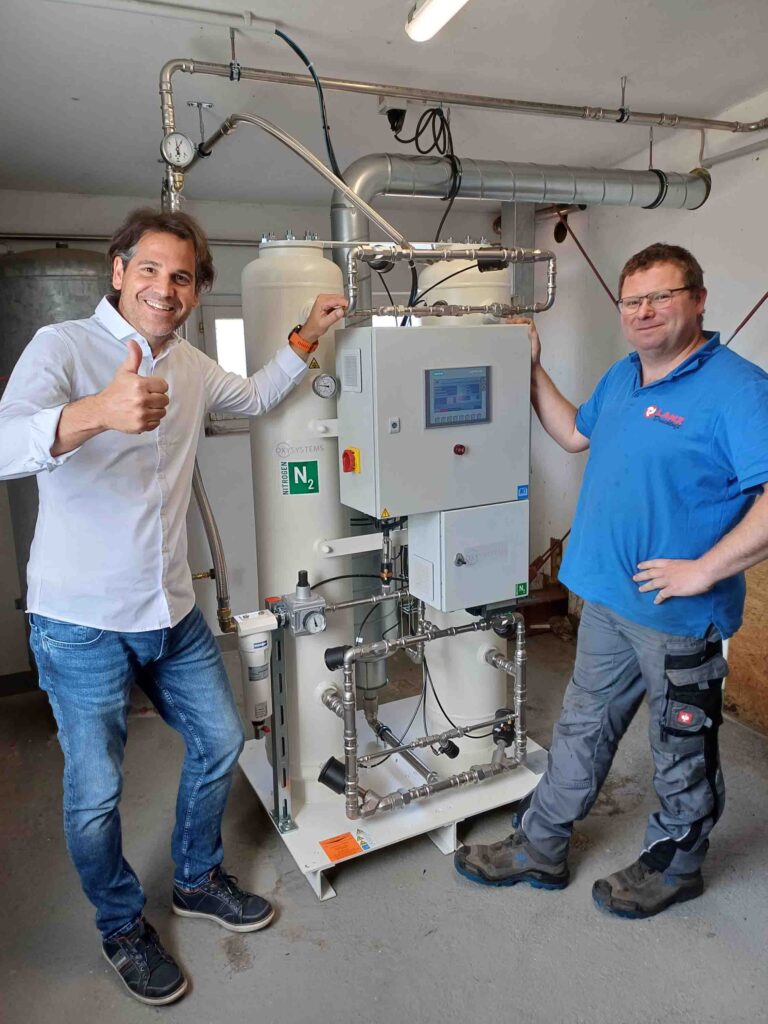 nitrogen generator for brewery